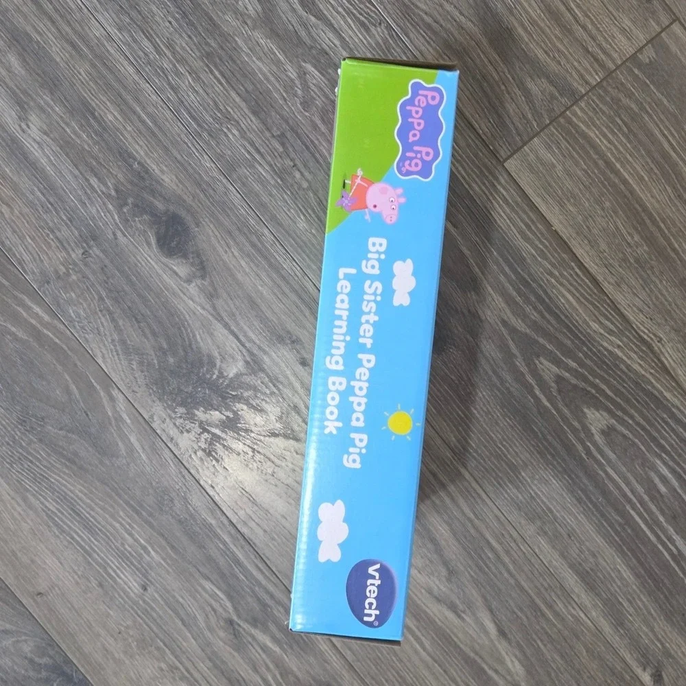 VTech Big Sister Peppa Pig Learning Book‎ Kids Ages 2+ Pink Educational NEW